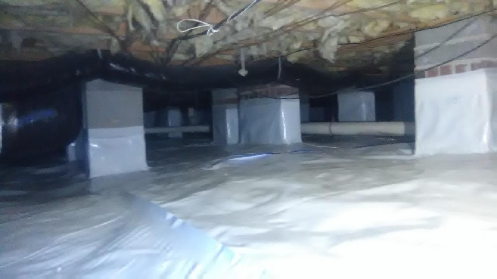 Crawl Space Encapsulation in Rocky Mount