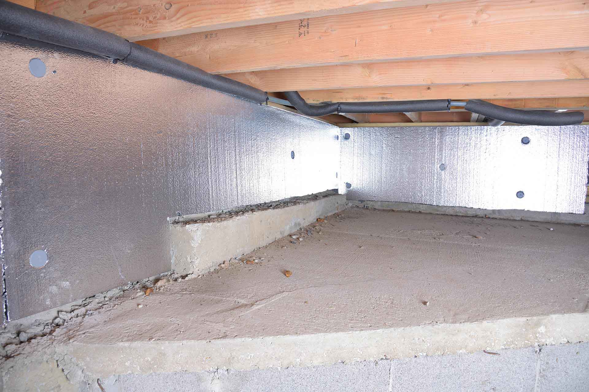 Sagging Crawl Space Repair Near Greenville, Wilmington, Fayetteville