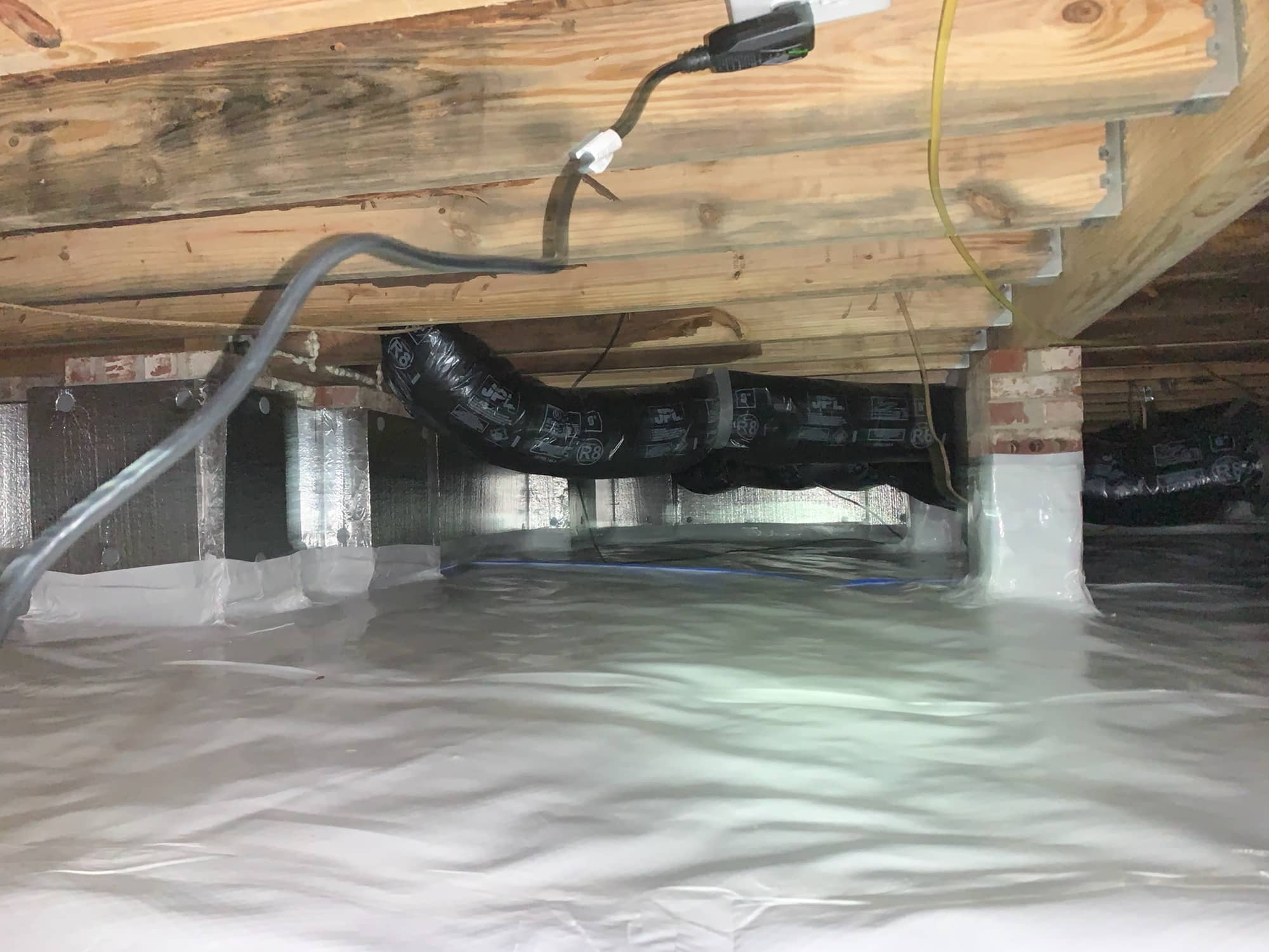 Sagging Crawl Space Repair Near Greenville, Wilmington, Fayetteville