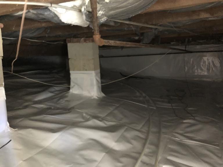 CleanSpace Liner makes the CrawlSpace look Clean and Tidy 2
