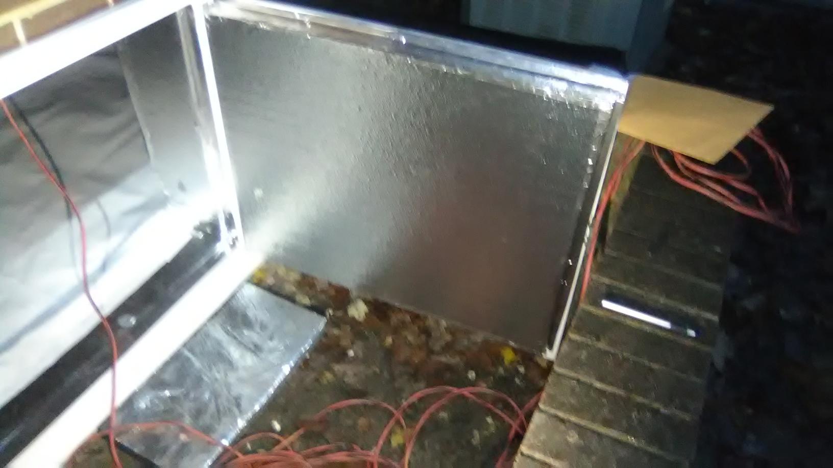 Crawl Space Door with SilverGlo for Added Insulation