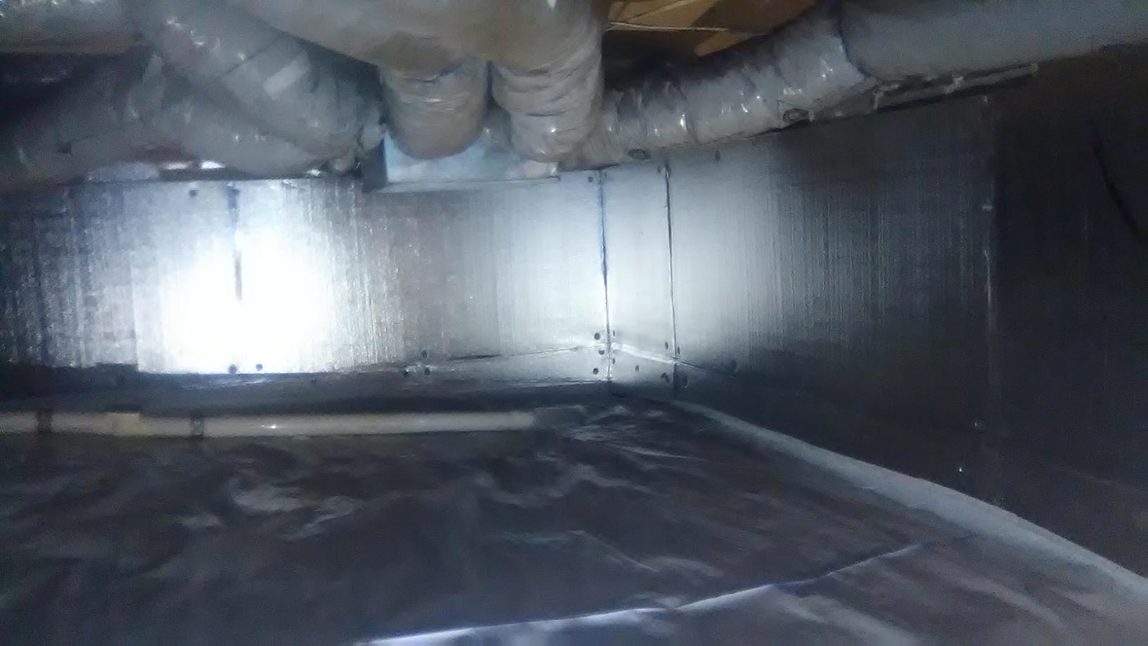 Encapsulated Crawl Space in Raleigh