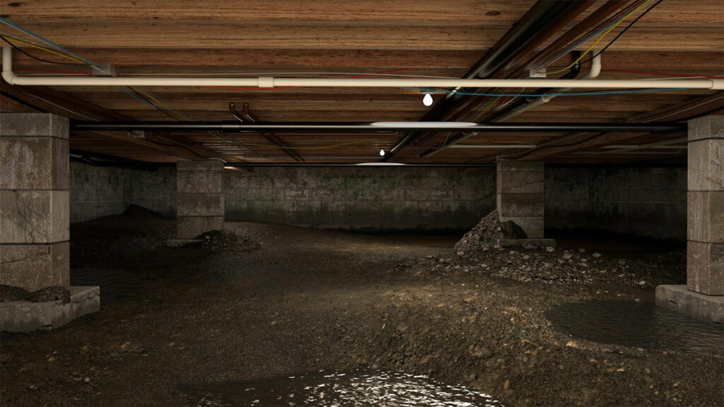 How to Get Rid of Moisture Under a House