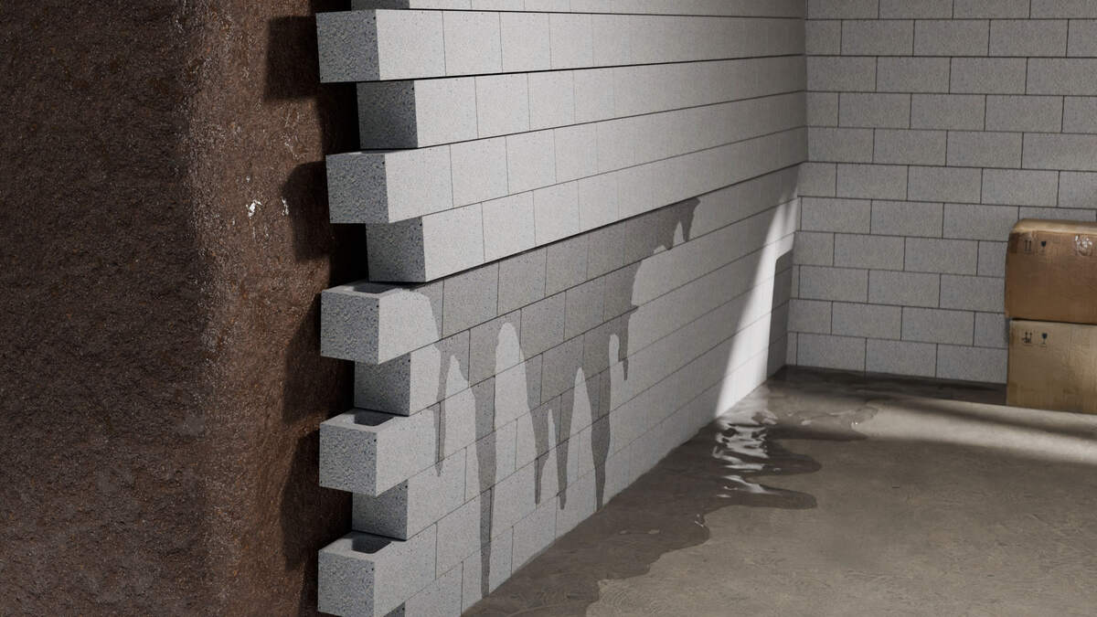basement leak during winter